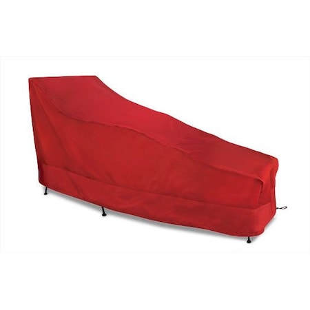 Eevelle Meridian Chaise Chair Cover, Red, 65 in L x 28 in W x 27.5 in H MDCCL-RED